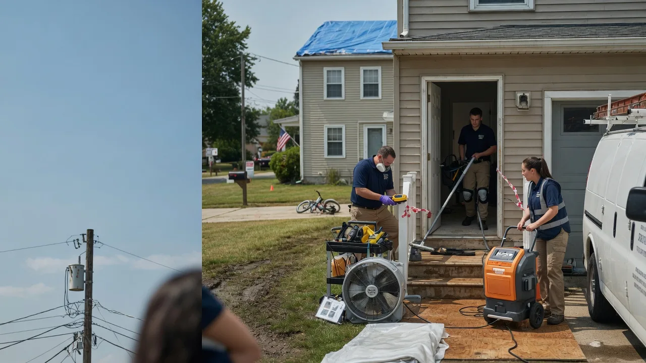 Water Damage Repair in Meadow, SD near me